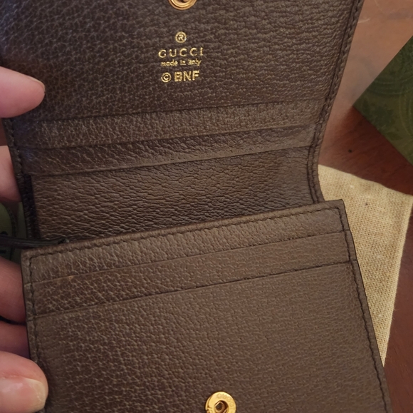 Gucci Rainbow & Stars Bananya Card Case Wallet - Picture 4 of 9